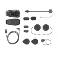 Intercom motocyklowy INTERPHONE U-COM 8R, komplet na 1 kask