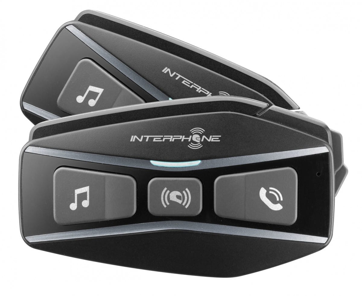Intercom motocyklowy INTERPHONE U-COM 16, komplet na 2 kaski