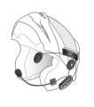 Intercom motocyklowy INTERPHONE U-COM 4, komplet na 1 kask