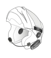 Intercom motocyklowy INTERPHONE U-COM 16, komplet na 1 kask