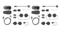 Intercom motocyklowy INTERPHONE U-COM 6R, komplet na 2 kaski
