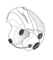 Intercom motocyklowy INTERPHONE U-COM 7R, komplet na 2 kaski