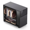 Obudowa Jonsbo D31 Screen Micro-ATX, Szkło Hartowane - czarna