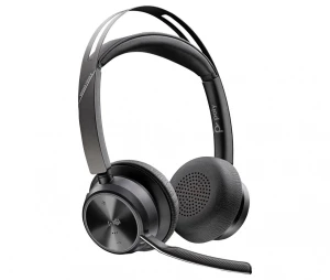 Poly Zestaw słuchawkowy Voyager Focus 2 z certyfikatem Microsoft Teams USB-C-C + przejściówka USB-C/A 9T9J4AA#AC3