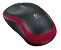 Mysz Logitech M185 910-002240 (optyczna; 1000 DPI; kolor czerwony)