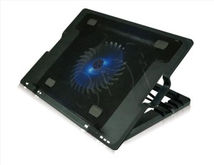Podstawka chłodząca pod notebook VAKOSS LF-1860AL (17.x cala; 1 wentylator; HUB)