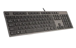 Klawiatura membranowa A4 TECH KV-300H A4TKLA39976 (USB 2.0; (US); kolor czarny)