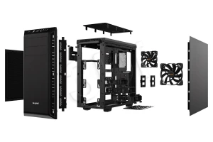 Obudowa BE QUIET! PURE BASE 600 BG021 (ATX, Mini ATX, Mini ITX; kolor czarny)