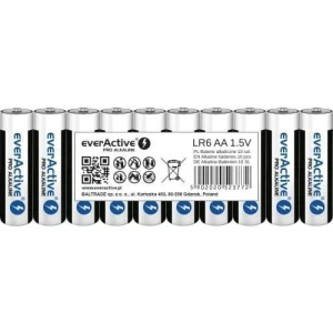 Zestaw baterii AA everActive LR610PAKPA