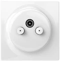 Gniazdko Walli N TV-SAT Outlet FIBARO Walli FGWTFEU-021