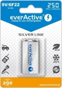 Zestaw akumulatorków everActive EVHRL22-250 (250 mAh ; Ni-MH)