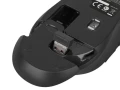 Zestaw klawiatura + mysz membranowa NATEC Stingray NZB-1440 (USB (Radio 2.4 GHz); (US); kolor czarny; optyczna; 1600 DPI, 800 DPI)