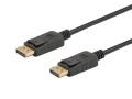 Kabel SAVIO CL-137 (DisplayPort M - DisplayPort M; 3m; kolor czarny)