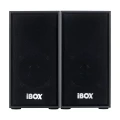 Zestaw głośników IBOX IGLSP1B (2.0; ciemne drewno)