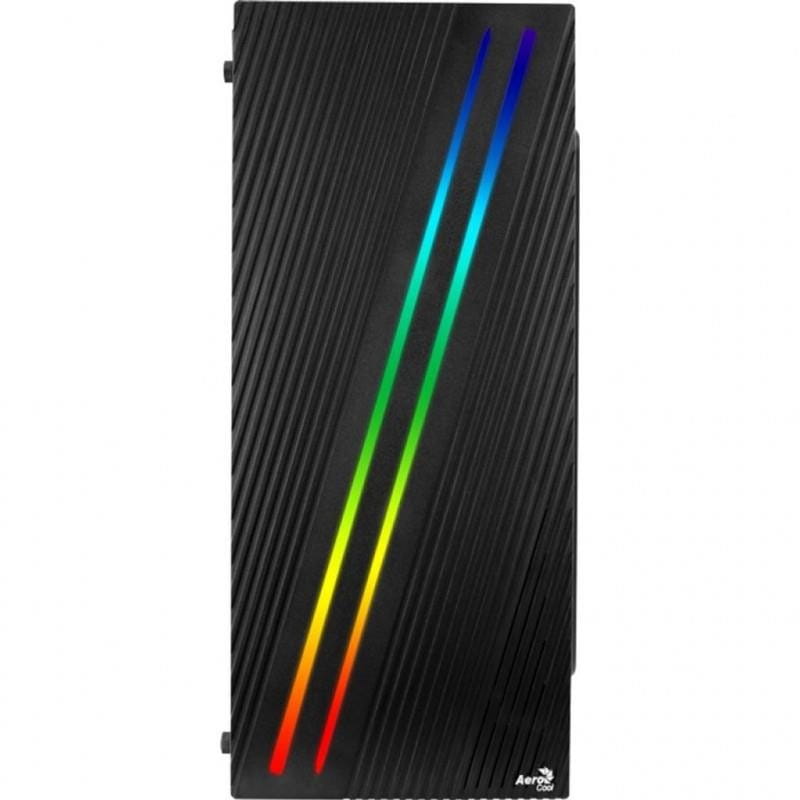 Obudowa Aerocool PGS STREAK A AEROPGSSTREAK-A-BKRG (ATX, Micro ATX, Mini ITX; kolor czarny)