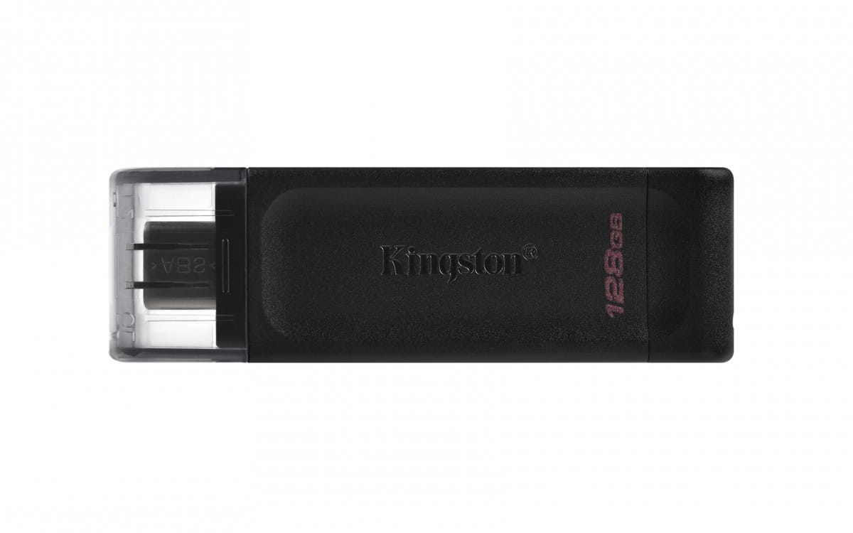 KINGSTON FLASH 128GB USB-C 3.2 Gen1 DataTraveler 70