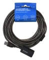 SAVIO PRZEDŁUŻKA PORTU USB AKTYWNA 10M USB AM – USB AF CL-130