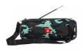 GEMBIRD PRZENOŚNY GŁOŚNIK BLUETOOTH SPK-BT-17-CM FM-RADIO, WBUDOWANY MIKROFON, WZÓR MORO, USB, AUX, MICROSD