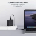 AUKEY PA-D5 ŁADOWARKA SIECIOWA 63W 2XUSB PD 3.0