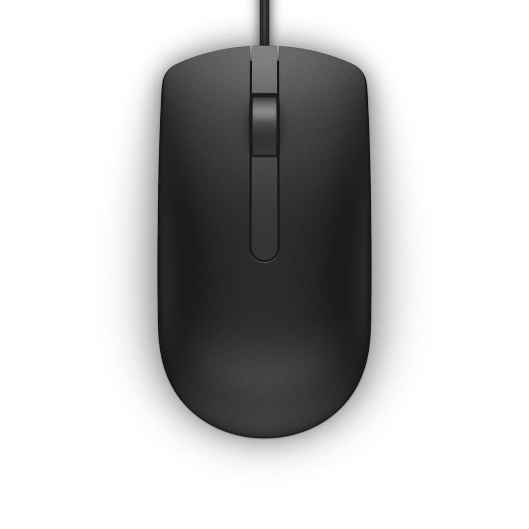 Dell mysz przewodowa MS116 czarna (570-AAIS)