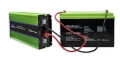 QOLTEC PRZETWORNICA NAPIĘCIA MONOLITH | ŁADOWANIE BATERII | UPS | 2000W | 4000W | 12V NA 230V | CZYSTY SINUS | LCD
