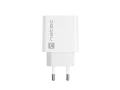 NATEC ŁADOWARKA SIECIOWA RIBERA USB-A + USB-C 20W POWER DELIVERY BIAŁA NUC-2061