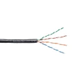 Kabel  EmiterNet zewnętrzny PVC+PE UTP (U/UTP) kat.5e, drut 4x2x0,5 PE