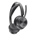 POLY Zestaw słuchawkowy Voyager Focus 2 USB-C-C + przejściówka USB-C/A