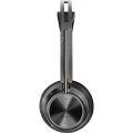 POLY Zestaw słuchawkowy Voyager Focus 2 USB-C-C + przejściówka USB-C/A
