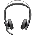 POLY Zestaw słuchawkowy Voyager Focus 2 USB-C-C + przejściówka USB-C/A