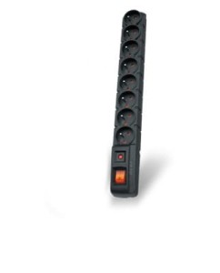 Listwa zasilająca Acar S8 (1,5m ; czarny)