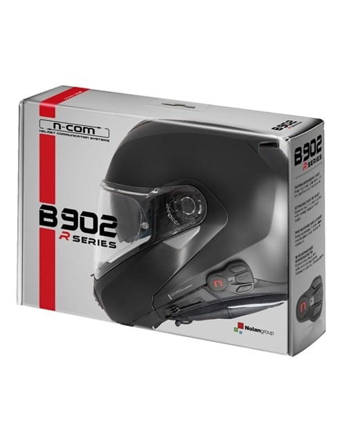 Interkom motocyklowy NOLAN N-COM B902 R do kasków NOLAN, komplet na 1 kask