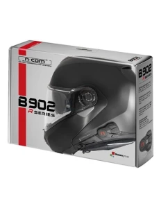 Interkom motocyklowy NOLAN N-COM B902 R do kasków NOLAN, komplet na 1 kask