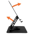 MEDIA-TECH REGULOWANA, OBRACANA, ERGONOMICZNA PODSTAWKA POD LAPTOPA LAPTOP STAND ROTO MT2662