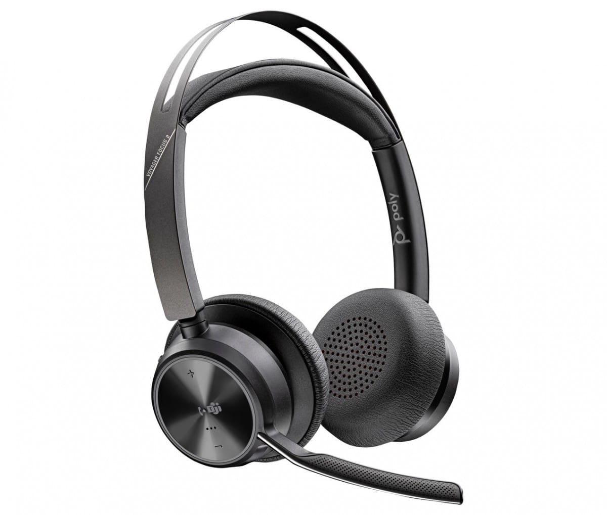 Słuchawki Poly Voyager Focus 2-M USB-C-C Headset USB-C/A Adapter Charging Stand No localization Retail Packaging