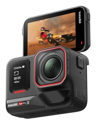 Insta360 Ace Pro 2 Dual Battery - kamera sportowa 8K z dwoma bateriami