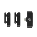 RODE Wireless Micro - 2-kanałowy cyfrowy system bezprzewodowy (Lightning, Czarny)