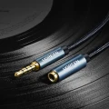 Ugreen kabel adapter przedłużacz AUX mini jack 3,5 mm 2m (niebieski)
