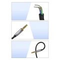 Ugreen kabel adapter przedłużacz AUX mini jack 3,5 mm 2m (niebieski)