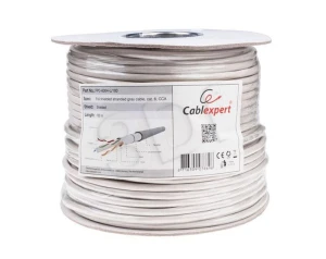 Kabel sieciowy GEMBIRD FPC-6004-L/100 (F/FTP; 100m; kat. 6; kolor szary)