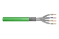 Kabel instalacyjny DIGITUS kat.8.2, S/FTP, Dca, AWG 22/1, LSOH, 100m, zielony