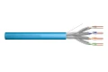 Digitus Kabel instalacyjny kat.6A, U/FTP, B2ca, AWG 23/1, LSOH, 100m, niebieski, karton