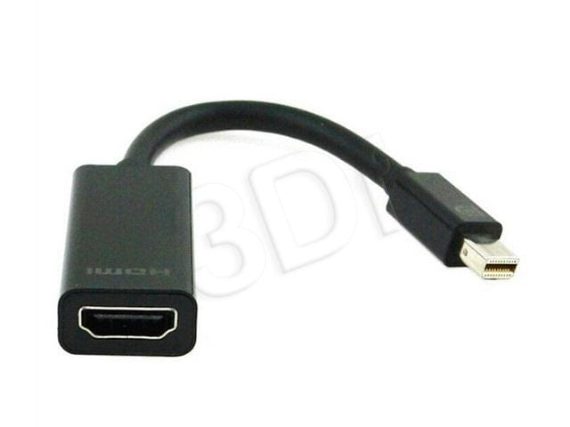 Adapter GEMBIRD A-MDPM-HDMIF-02 (Mini DisplayPort M - HDMI F; 0,15m; kolor czarny)