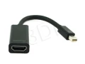 Adapter GEMBIRD A-MDPM-HDMIF-02 (Mini DisplayPort M - HDMI F; 0,15m; kolor czarny)