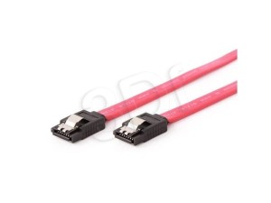 Kabel GEMBIRD CC-SATAM-DATA (SATA - SATA ; 0,50m; kolor czerwony)