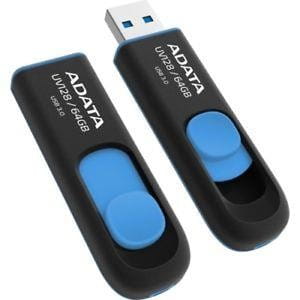 Pendrive ADATA UV128 AUV128-64G-RBE (64GB; USB 3.0; kolor czarny)