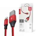 Kabel Baseus Yiven CALYW-A09 (USB 2.0 - Lightning ; 1,8m; kolor czerwony)