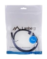 Kabel Lanberg CA-HDMI-21CU-0010-BK (HDMI M - HDMI M; 1m; kolor czarny)