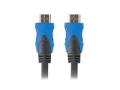 Kabel Lanberg CA-HDMI-20CU-0005-BK (HDMI M - HDMI M; 0,50m; kolor czarny)