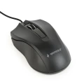 Mysz GEMBIRD MUS-3B-01 (optyczna; 1000 DPI; kolor czarny)